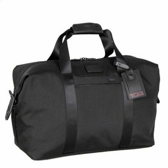 tumi travel satchel